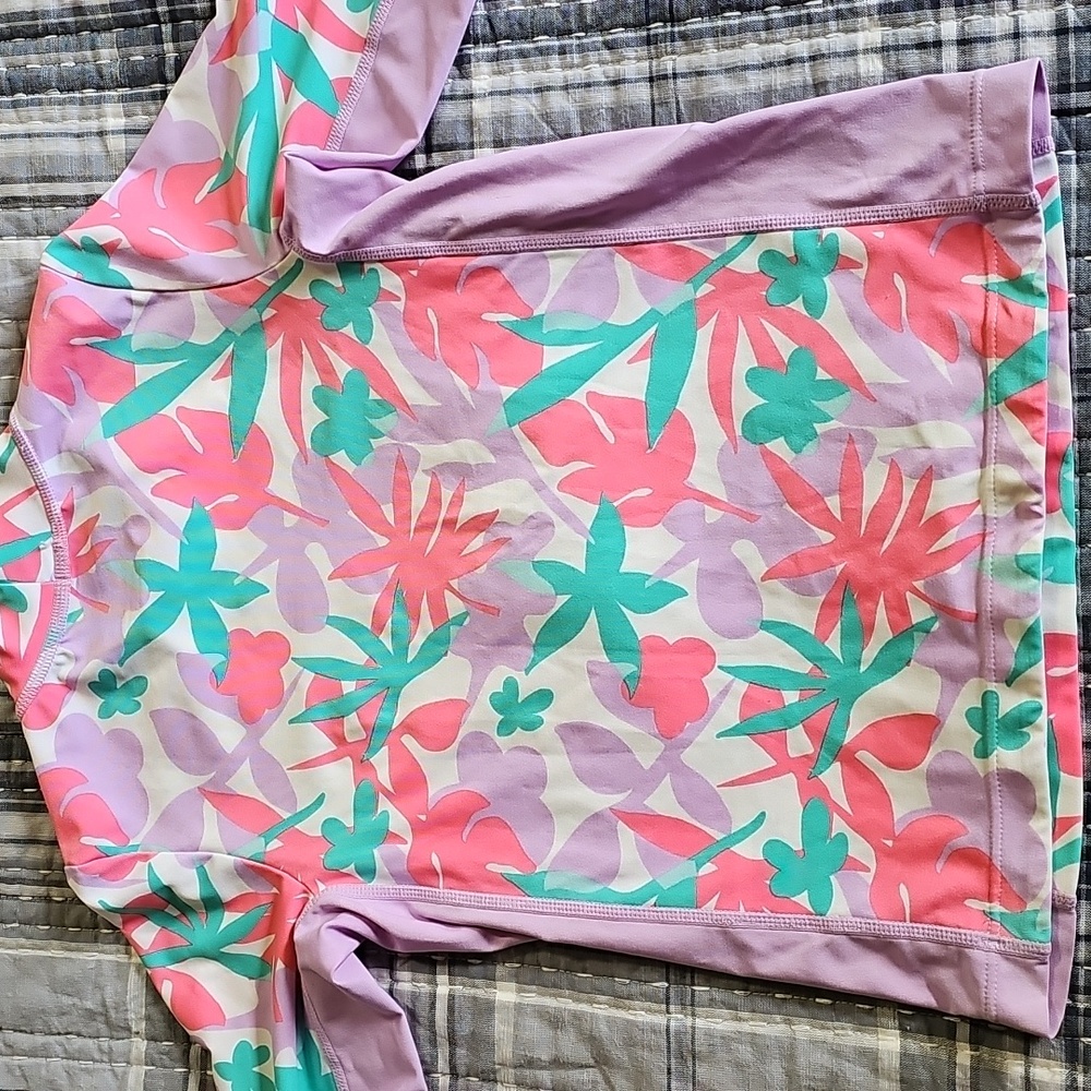 Coolibar Sun Protection Swim Top Rash Guard - Picture 7 of 8